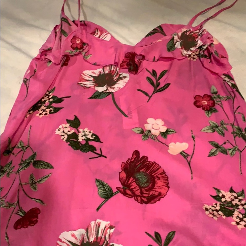 Flowery tank top